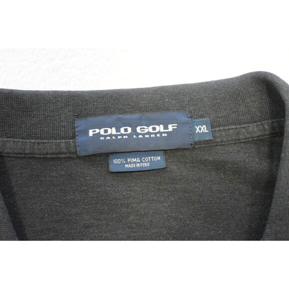 Polo Golf Ralph Lauren Shirt Long Sleeve Performance Dark Gray Mens Size 2XL - Picture 6 of 7